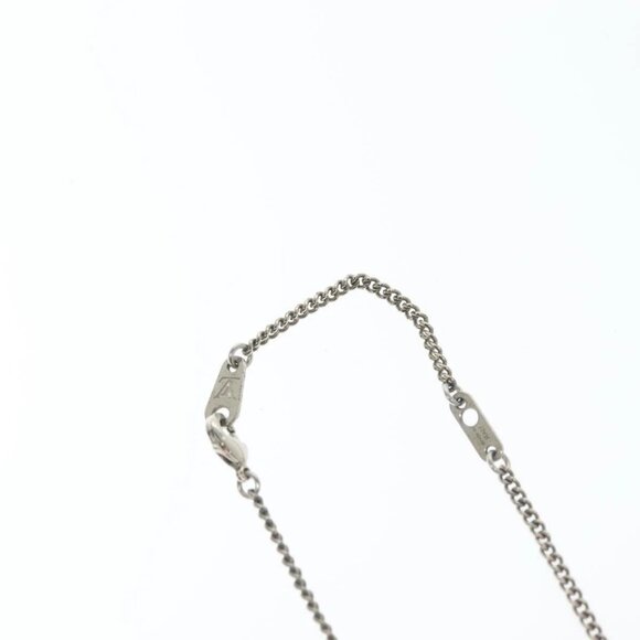 LOUIS VUITTON Collier LV Fluo Necklace metal Yellow Silver MP2143 LV Auth 137309 - Picture 10 of 14